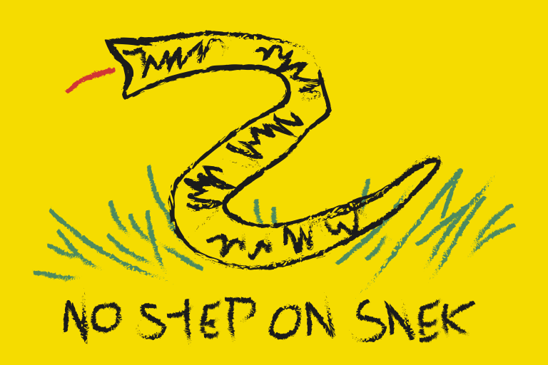 File:No Step On Snek Gadsden Flag.png